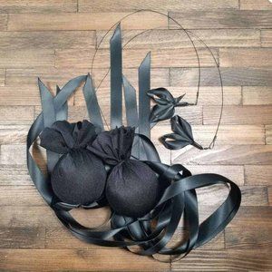 Handmade Practice Poi With Flowing Ribbon